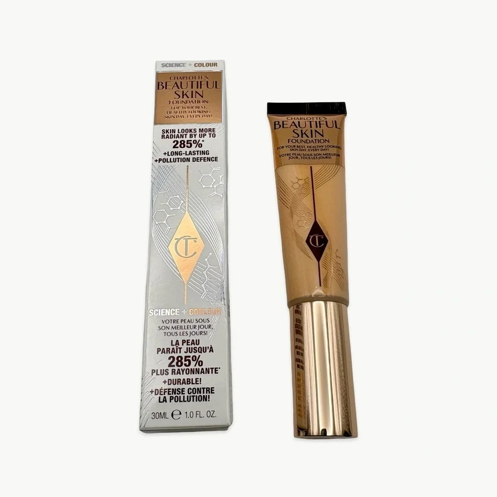 Charlotte Tilbury Beautiful Skin Foundation 1 Neutral 30ml New In Box